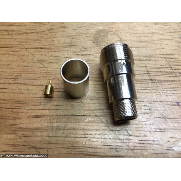 FO99 Konektor UHF /PL female crimp type Rg8/Rg213/LMr400/CNT400/Rg9913