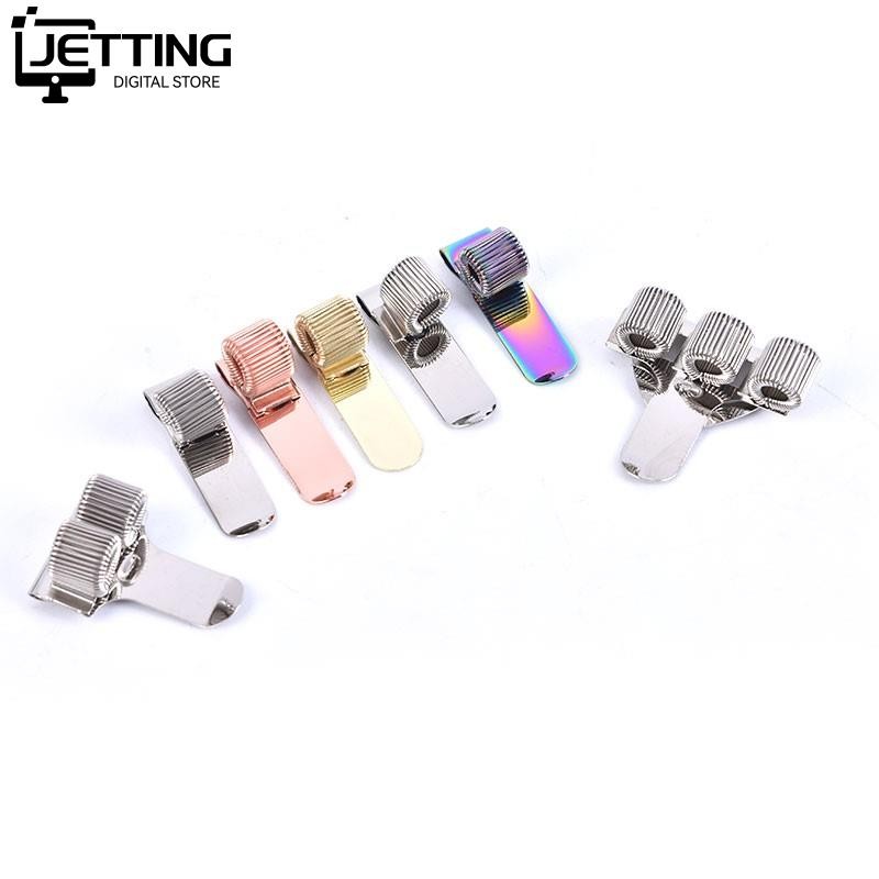 

1PCS Single/Double/Triple Hole Metal Spring Pen Holder With Pocket Clip Doctors Nurse Uniform Pen Holders Office Supplies