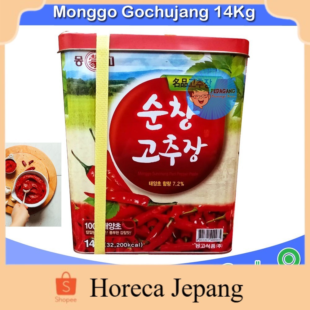 

Monggo Gochujang 14Kg | Sambal Pasta Korea | Gochujang