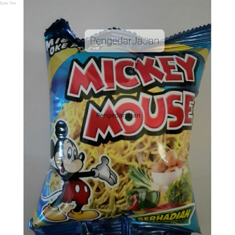 

Mie Mickey Mouse 10pcs / Renteng - pengedarjajan