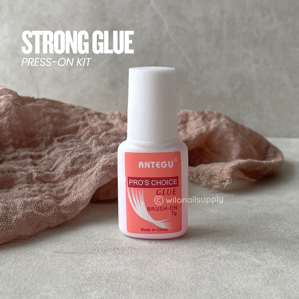 SUPER GLUE STRONG GLUE KUKU PALSU | LEM Kuku Palsu | Box Kuku Palsu | PRESS ON KIT WILONAILSUPPLY