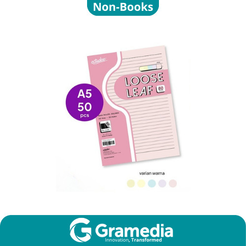 

[Gramedia Cijantung] ESTUDEE LOOSE LEAF J COLOR A5 50 PURPLE