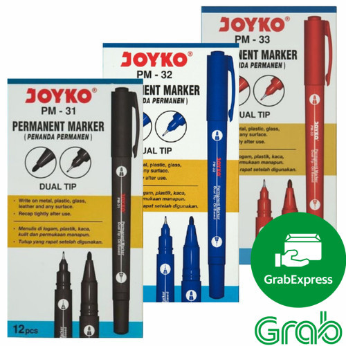 

Permanent marker / Spidol Merk Joyko Pm-31 (lusin) murah