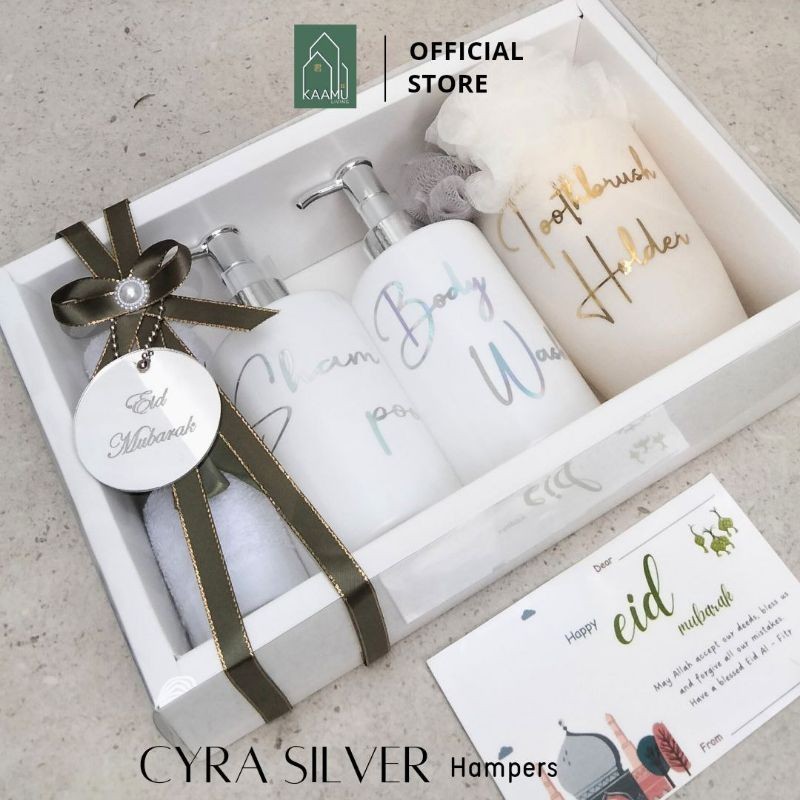 

[ kaamuliving ] Cyra Silver Hampers Souvenir Gift Kado Hadiah hampers lebaran Idul Fitri wedding nikahan natal christmas Imlek aqiqah/ langsung proses