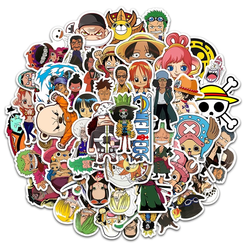 

Sticker Manga One Piece Jepang Sticker WIBU Lengkap Sticker Anime Jepang Stiker Kartun Jepang