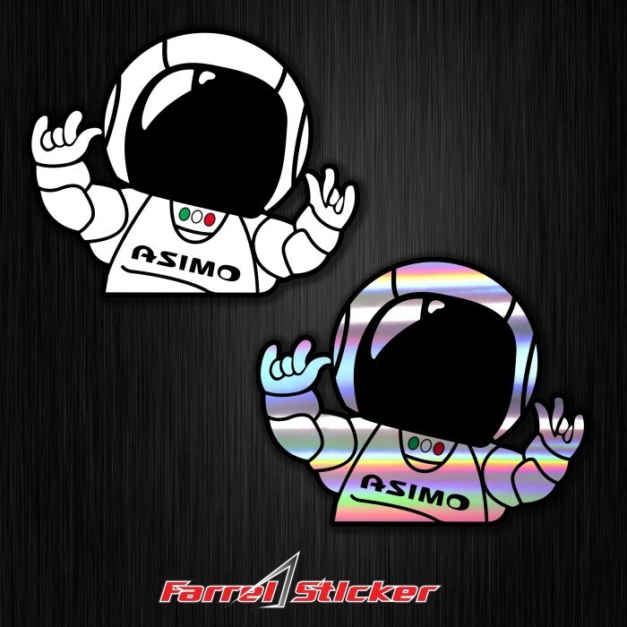 

STIKER STICKER ASIMO 2 PRINT CUT
