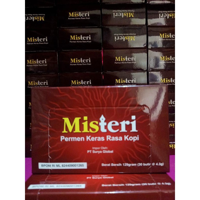 

Paket 1 box Candy Misteri Permen Original