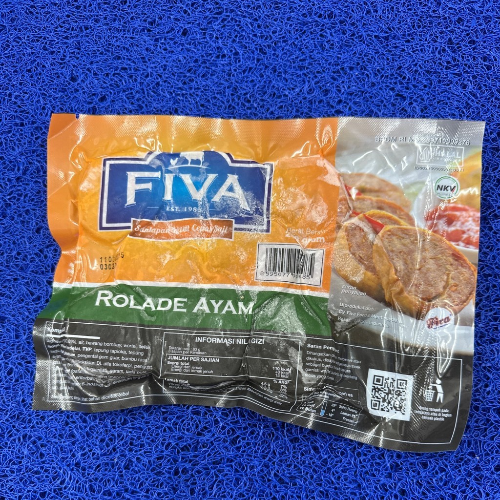 

FIVA ROLADE AYAM ISI 9 250GR