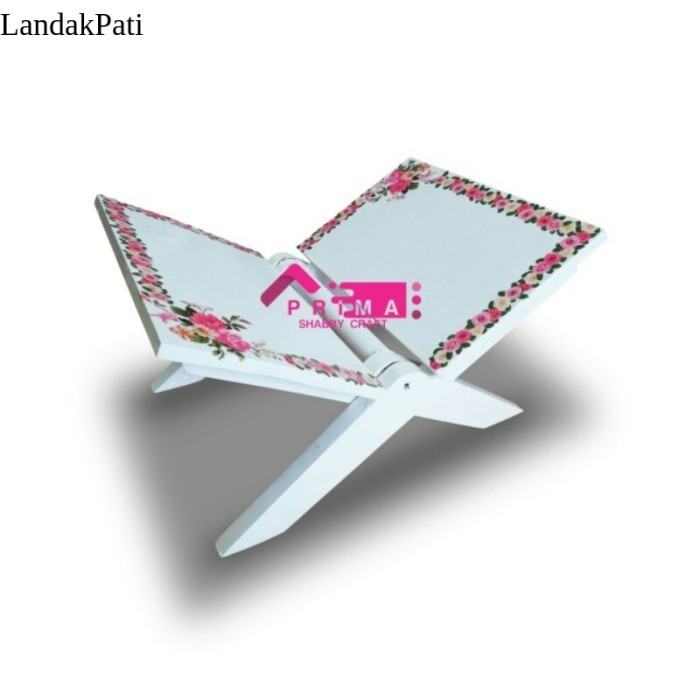 Rekal Stand Stan Penyangga Meja Al - Qur'An Anak Dewasa Shabby Hiasan LZN2