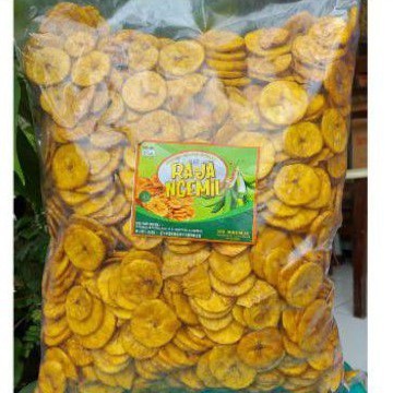 

Keripik pisang koin kemasan 1kilo