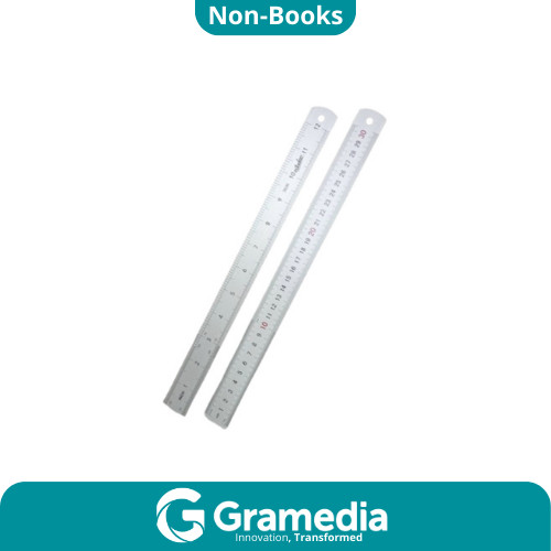 

[Gramedia Cijantung] ESTUDEE PENGGARIS ALUMINIUM 30CM 3030