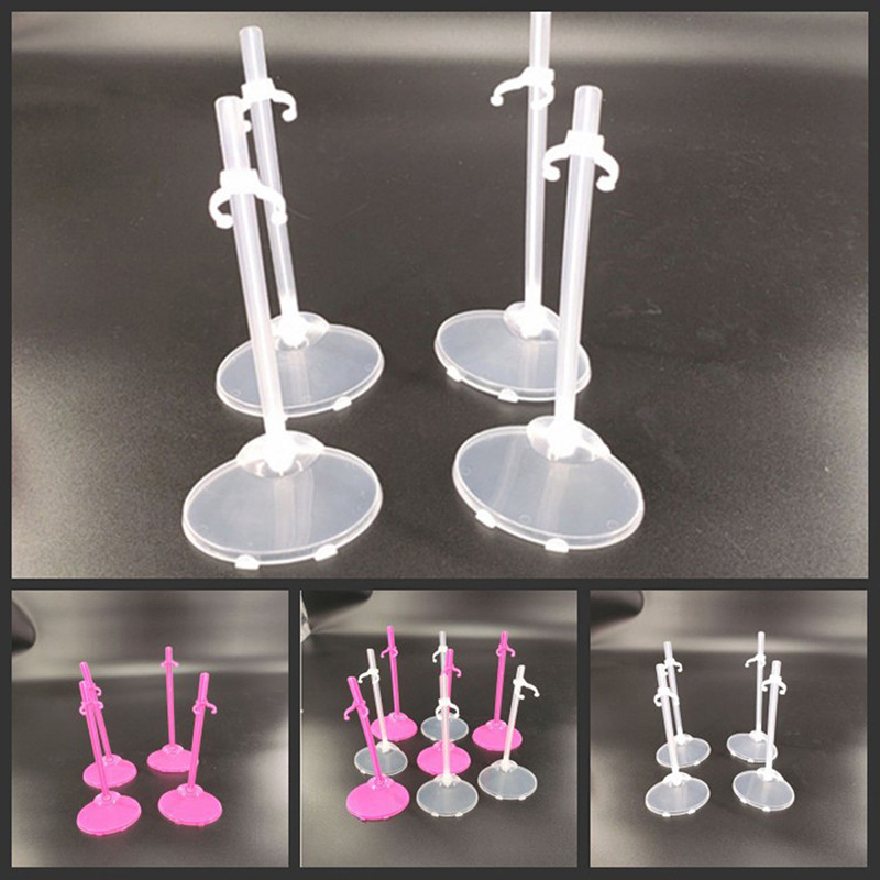 

Transparent Stand Support for Dolls Clear Toy Figure Display Holder Prop Up Mannequin Model Children Toy Accessories