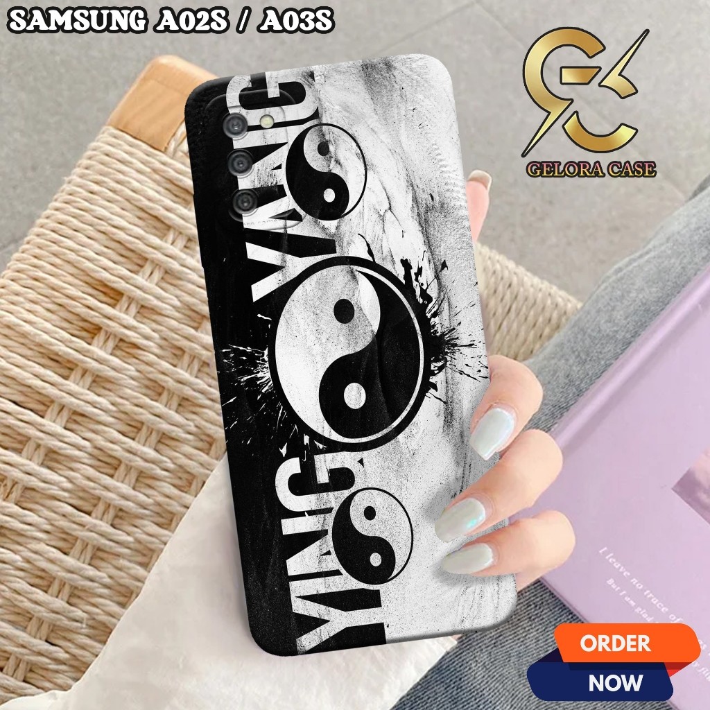 Case Samsung Galaxy A03s / A02s Terbaru - Rajacase - casing handphone Samsung A03s - Motif Softcase 