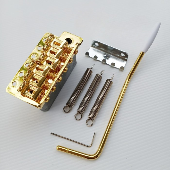 Guitar Tremolo MVB Big Block Screw Set Gold
