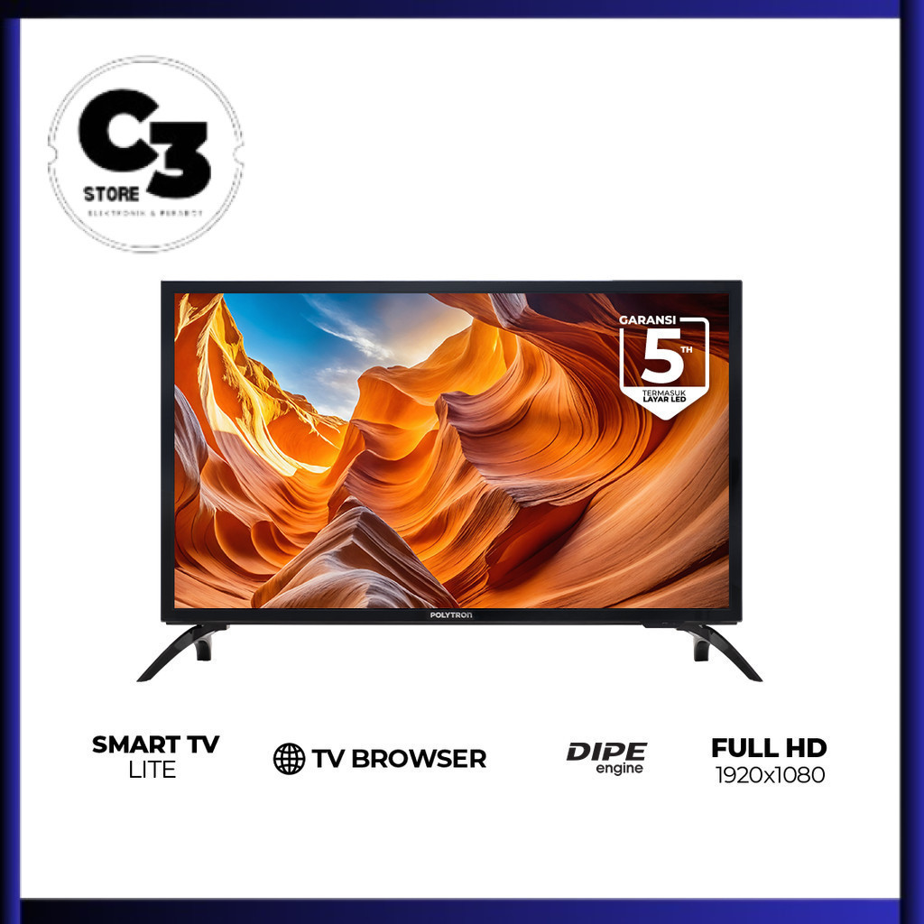 POLYTRON PLD-32CV1869 LED Polytron Smart Lite YouTube TV 32 Inch