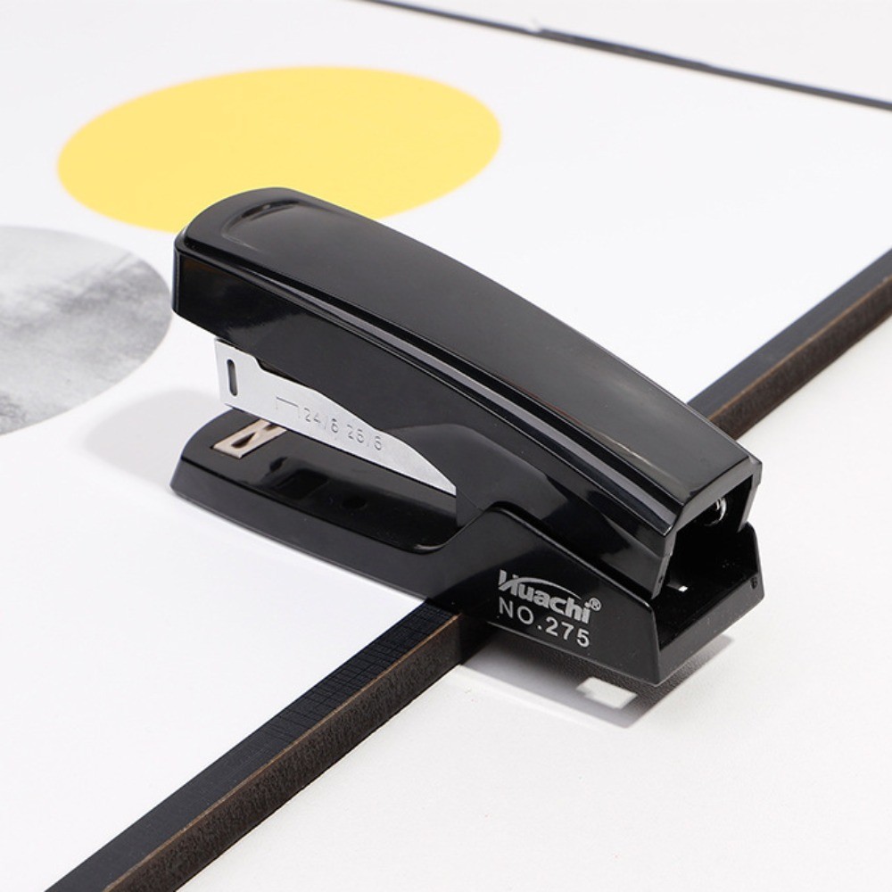 

Stapling Tools Labor-Saving Stapler Hand Tools Portable Paper Stapling Machine Grey/Black Metal Staplers for Desk