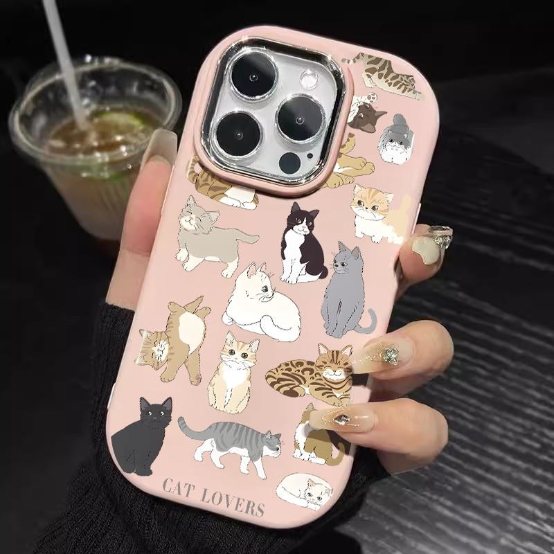 Soft Case For Samsung A32 5G A34 M32 Silicon Candy Girls Cute Cat Case Termurah