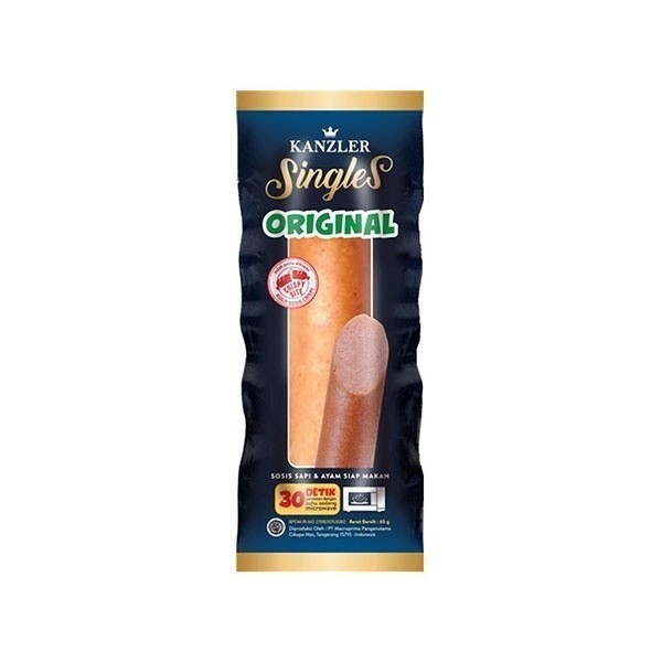 

HPM - KANZLER SINGLES ORIGINAL 65 GR - SOSIS - CBY