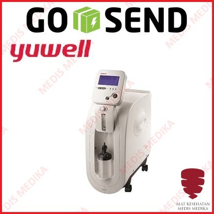 GOJEK ONLY Oxygen Concentrator Yuwell 7F - 3A Alat Penghasil Oksigen Murni