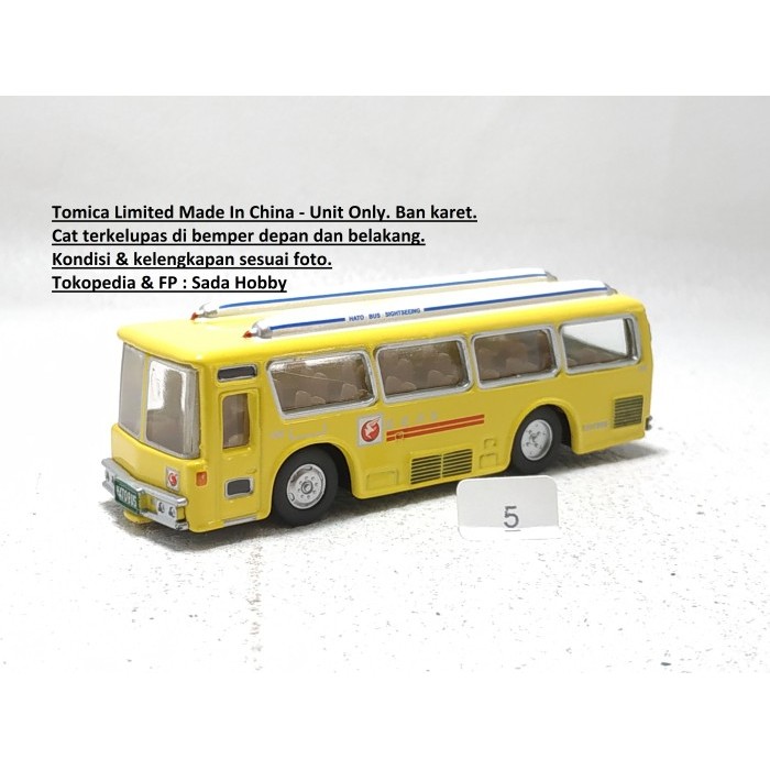 Tomica Limited TL 0078 Fuso Hato Bus Sightseeing Loose