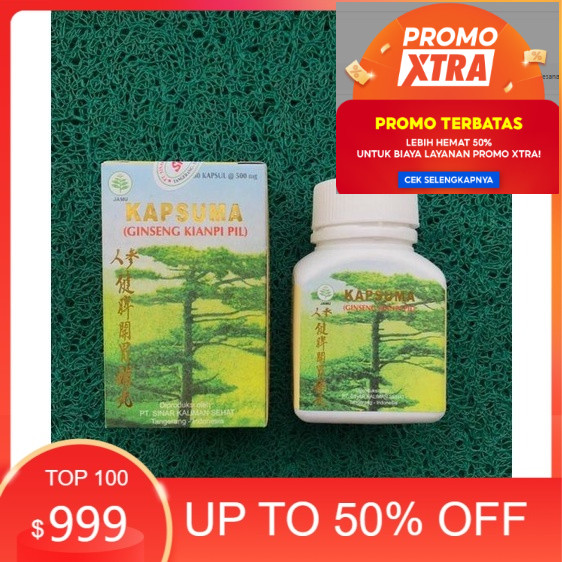 

[K P 7 2] gingseng kapsuma - Bisa COD