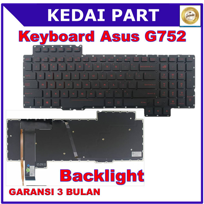 Keyboard Asus ROG G752 G752V G752GL G752VS G752VT G752VW G752VY G752VS