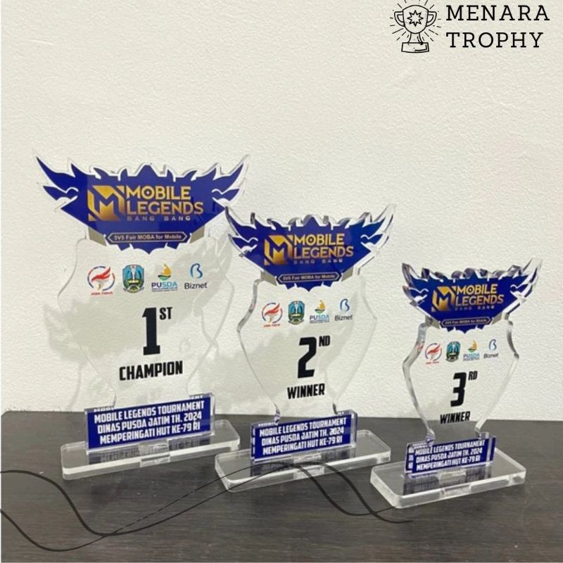 Piala Mobile Legend Akrilik Custom