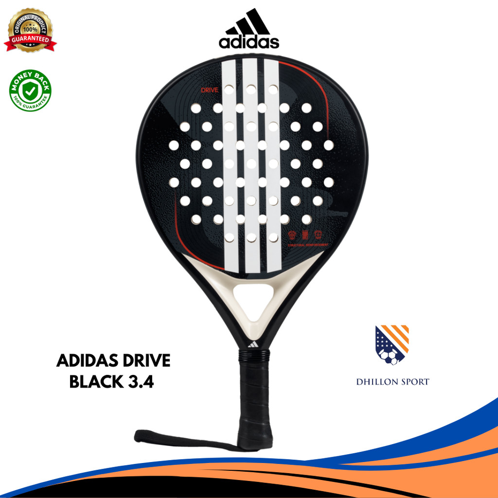 Padel Racket ADIDAS DRIVE BLACK 3.4 | Raket Padel Adidas