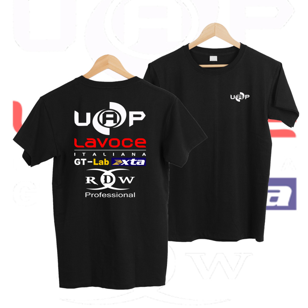 T-Shirt baju skena Kaos boxy MURAH UAP AUDIO Vintage 30S CETAK slim fit