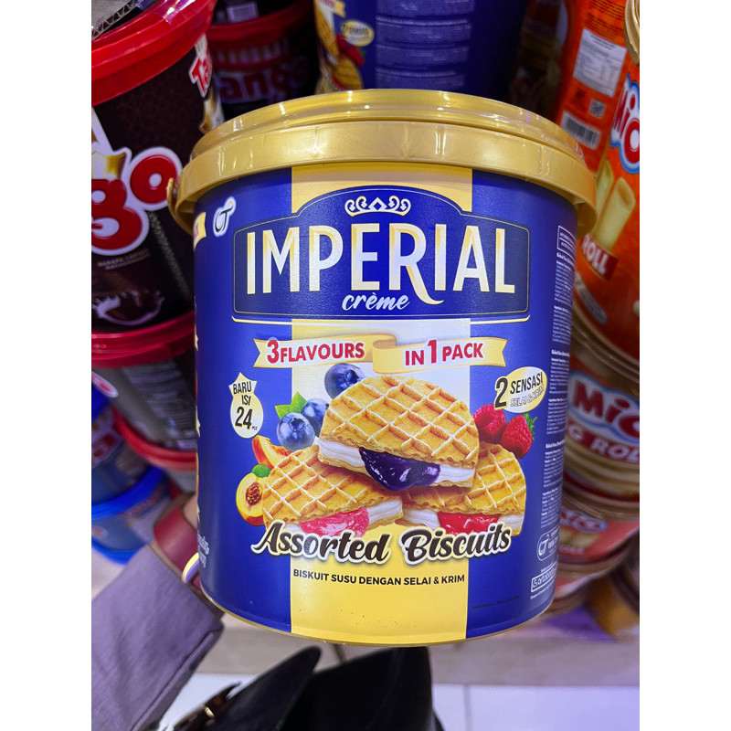 

Imperial Creme Bucket biskuit | Jajan Lebaran | Jajan Murah