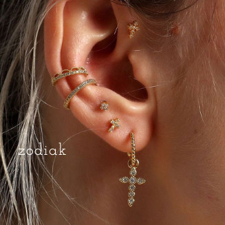 Anting Titanium Wanita Emas Muda Anti Karat Dewasa Tusuk Korea Asli Panjang Dan Luntur Korea