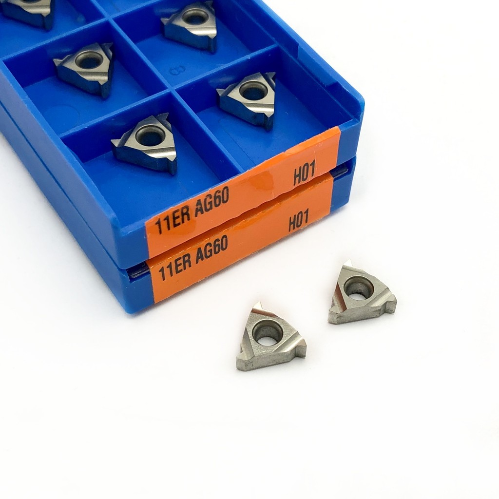 

10PCS 16ER 16IR 11IR 11ER AG60 H01 CNC high quality thread milling cutter carbide tool lathe insert 11IR 11ER 16IR 16ER