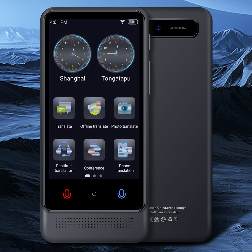 

Portable Instant Translator Device 137 Languages Real Time Translation Device Two-Way Language Translator for Travel Business