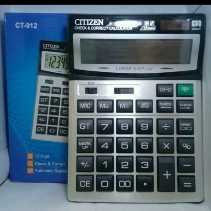 

kalkulator citizen ct 912 besar
