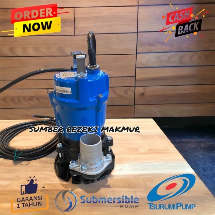 Pompa Tsurumi HS2-4S Pompa Celup Air Kotor Sumbersible Sewage Tsurumi