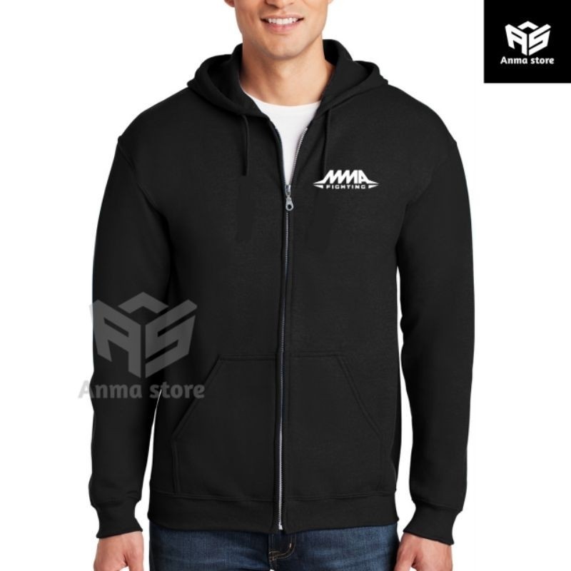 Jaket Resleting Hoodie Zipper  MMA Fighting _Playmore