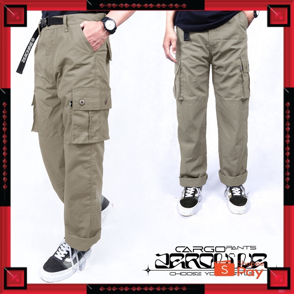 5.5 CARGO SALE // ZERONINE CELANA Cargo pants | ZERONINE Celana Pria cargo | ZERONINE Celana Regular