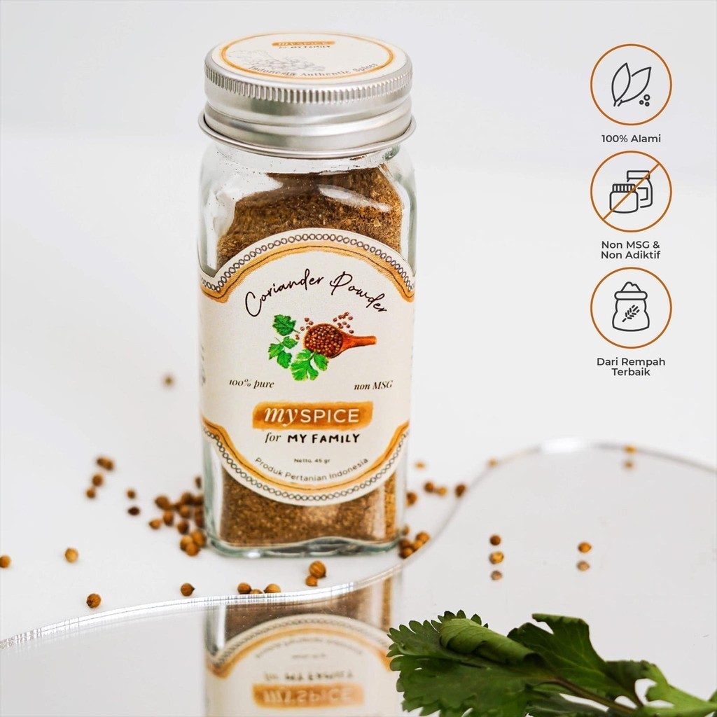 

MySPICE Coriander Powder 45g ( Ketumbar Bubuk )