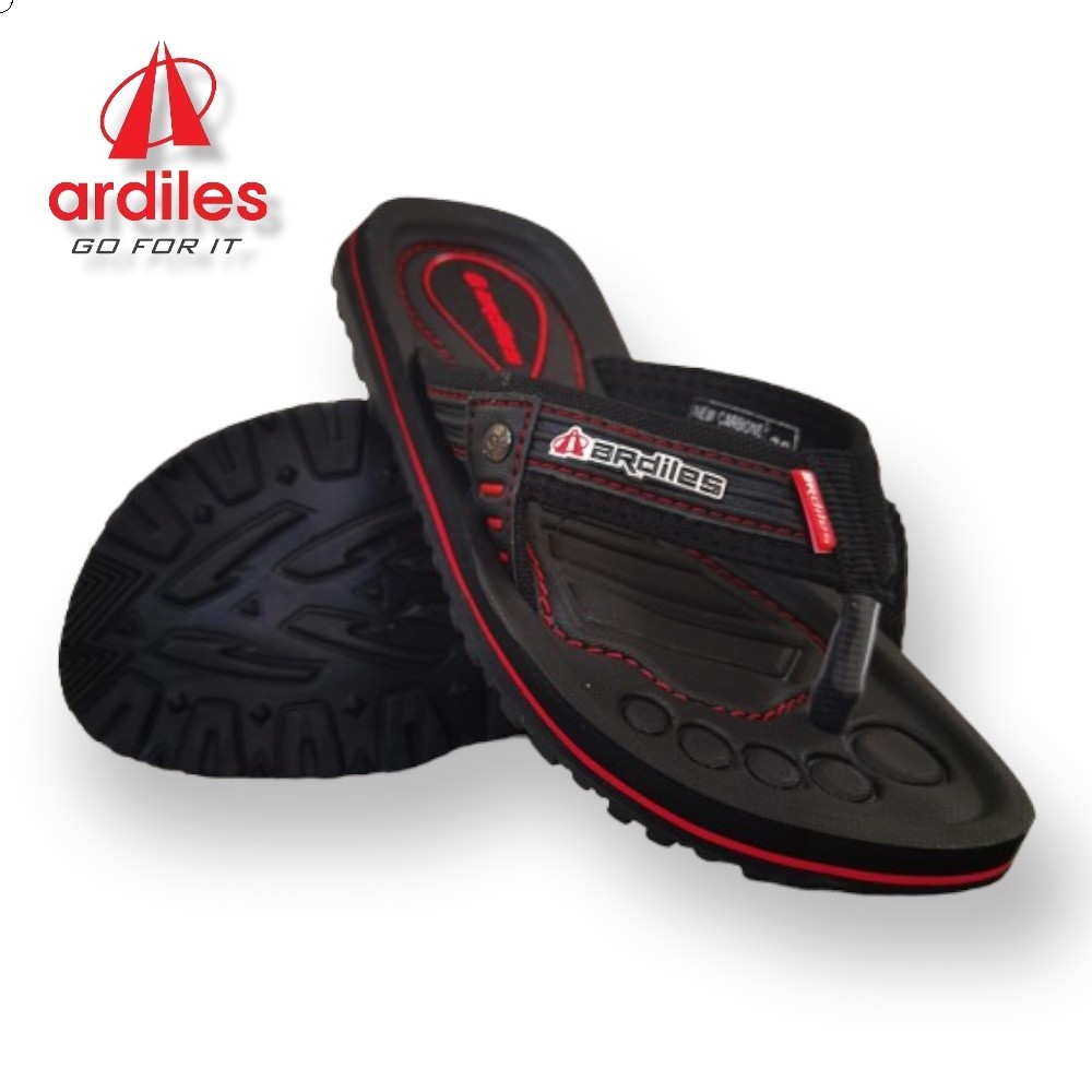Ardiles Carbone Sandal Jepit Pria Sendal Bepergian Kekinian dan Berkualitas