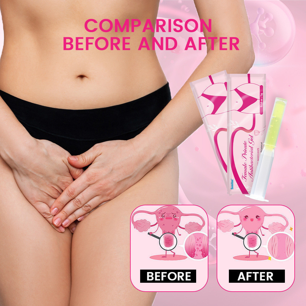 Sophora flavescens gel ginekologi antibakteri untuk perawatan intim wanita membersihkan vagina