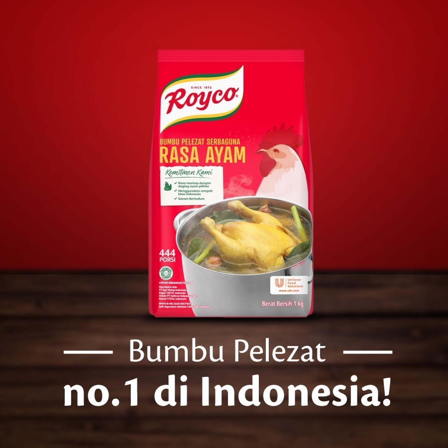 

RB ROYCO BUMBU PENYEDAP RASA AYAM 1KG
