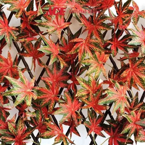 Ace - Cc Grass 100x200 Cm Tanaman Pagar Buatan Maple - Merah instant kurir