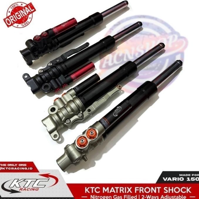 SHOCK DEPAN USD UPSIDE DOWN BEAT SCOPY VARIO 125/150 KTC RACING