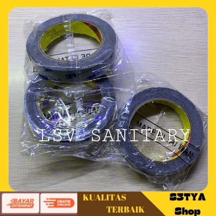 

[S3TYA] BEST QUALITY Doubel tape 3M putih "COD