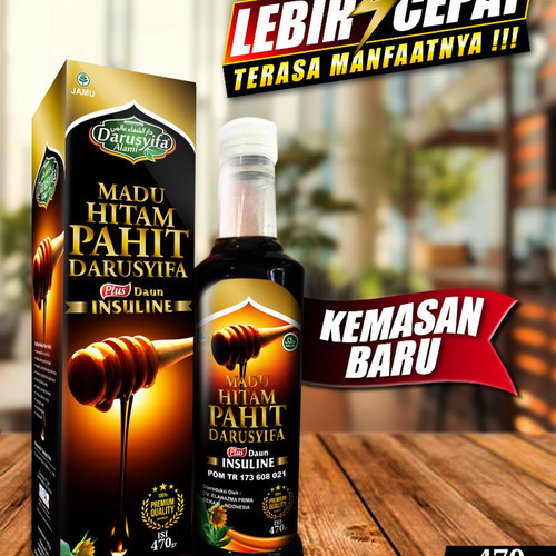 

Madu Hitam Pahit Insulin Darusyifa | Madu Hitam Pahit Insuline I MHP INSULIN