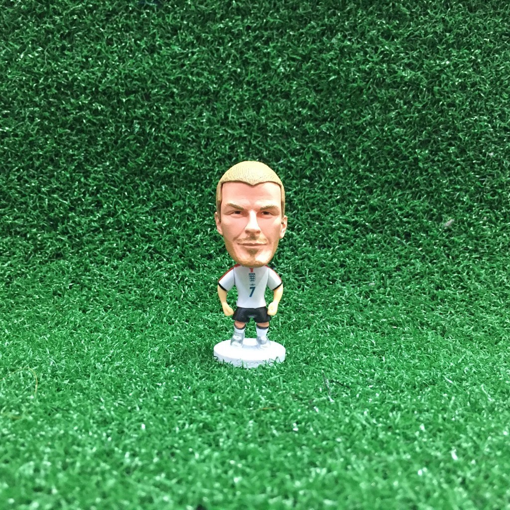 Minifigure Miniatur Pemain Bola Inggris / England / Karakter David Beckham Alexab / Kodoto Soccerwe 