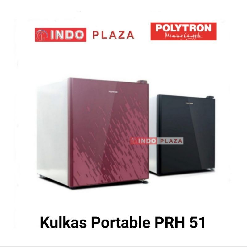 KULKAS POLYTRON MINI / PORTABLE POLYTRON PRH-51 (KHUSUS MEDAN)
