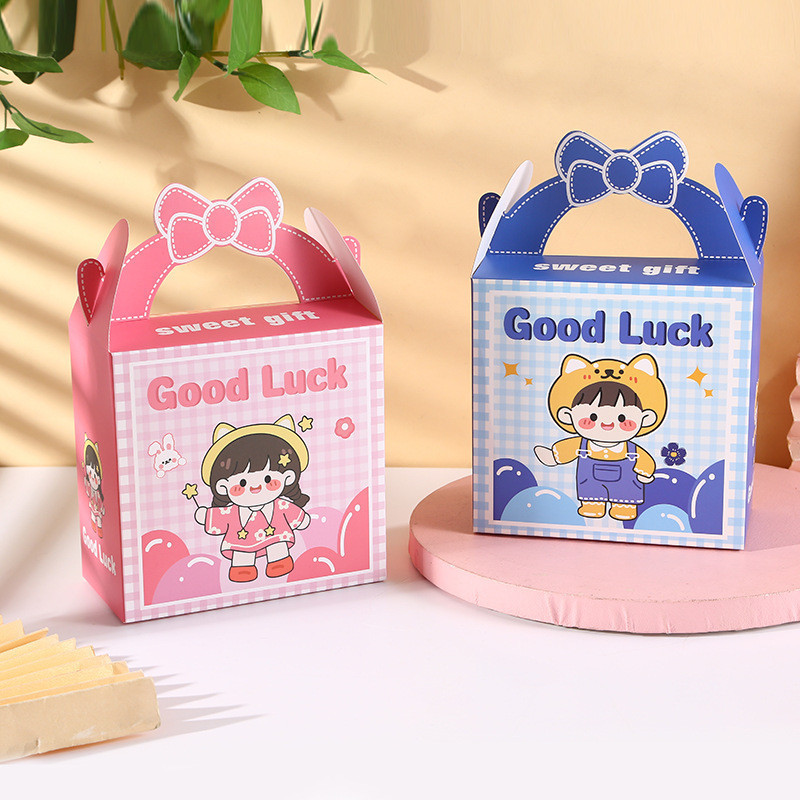 

GOODIE BAG BOX KOTAK SNACK KADO SOUVENIR ACARA SYUKURAN PESTA ULANG TAHUN ANAK GOOD LUCK