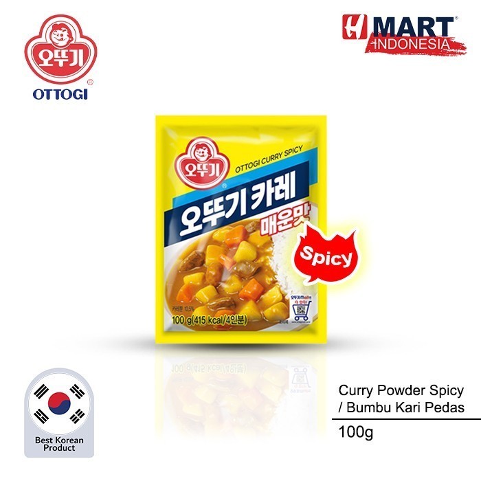 

New Promo-[sukron_86] Ottogi Curry Powder - Bumbu Kari Instan Asli Korea 100g - Spicy