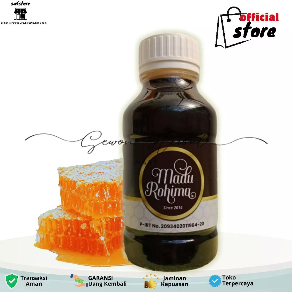 

Madu Murni Akasia Asli 750g murni 100%